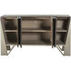 Cameron Gray Brown and Rose Gold Cabinet