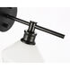 Gene 1 Light 6 inch Black Wall sconce Wall Light