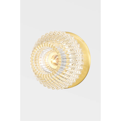 Barclay 1 Light 6 inch Aged Brass Wall Sconce Wall Light