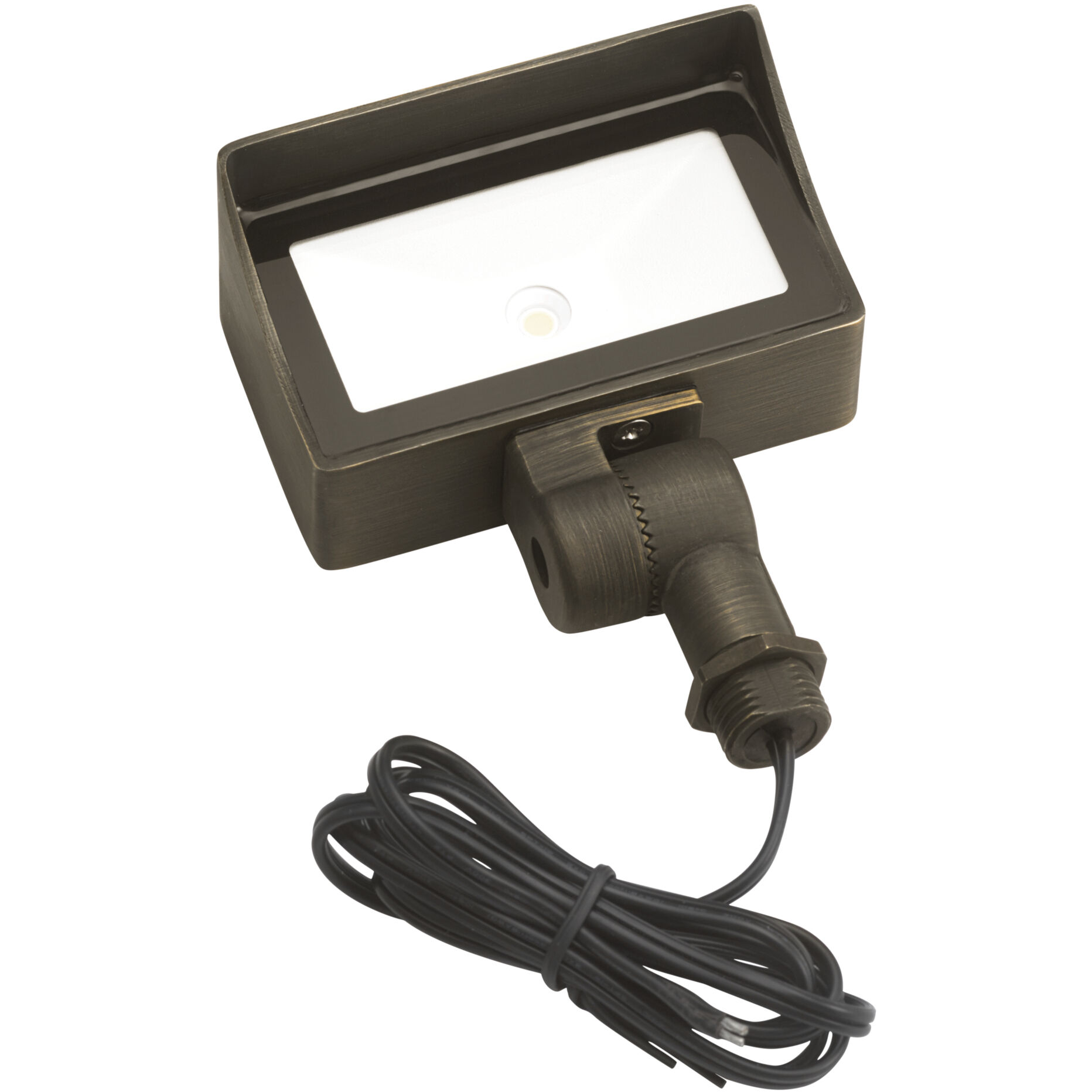 LED Integrated Wash Centennial Brass Landscape 12V LED Wall Wash