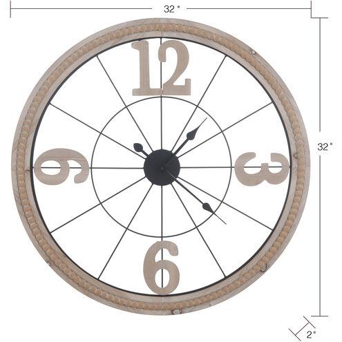 Cameron 31.5 X 31.5 inch Wall Clock