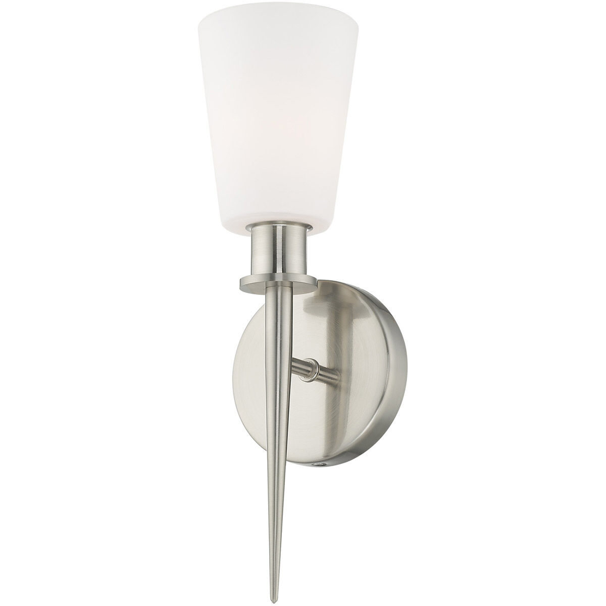 Witten 1 Light 4 inch Brushed Nickel ADA ADA Wall Sconce Wall Light