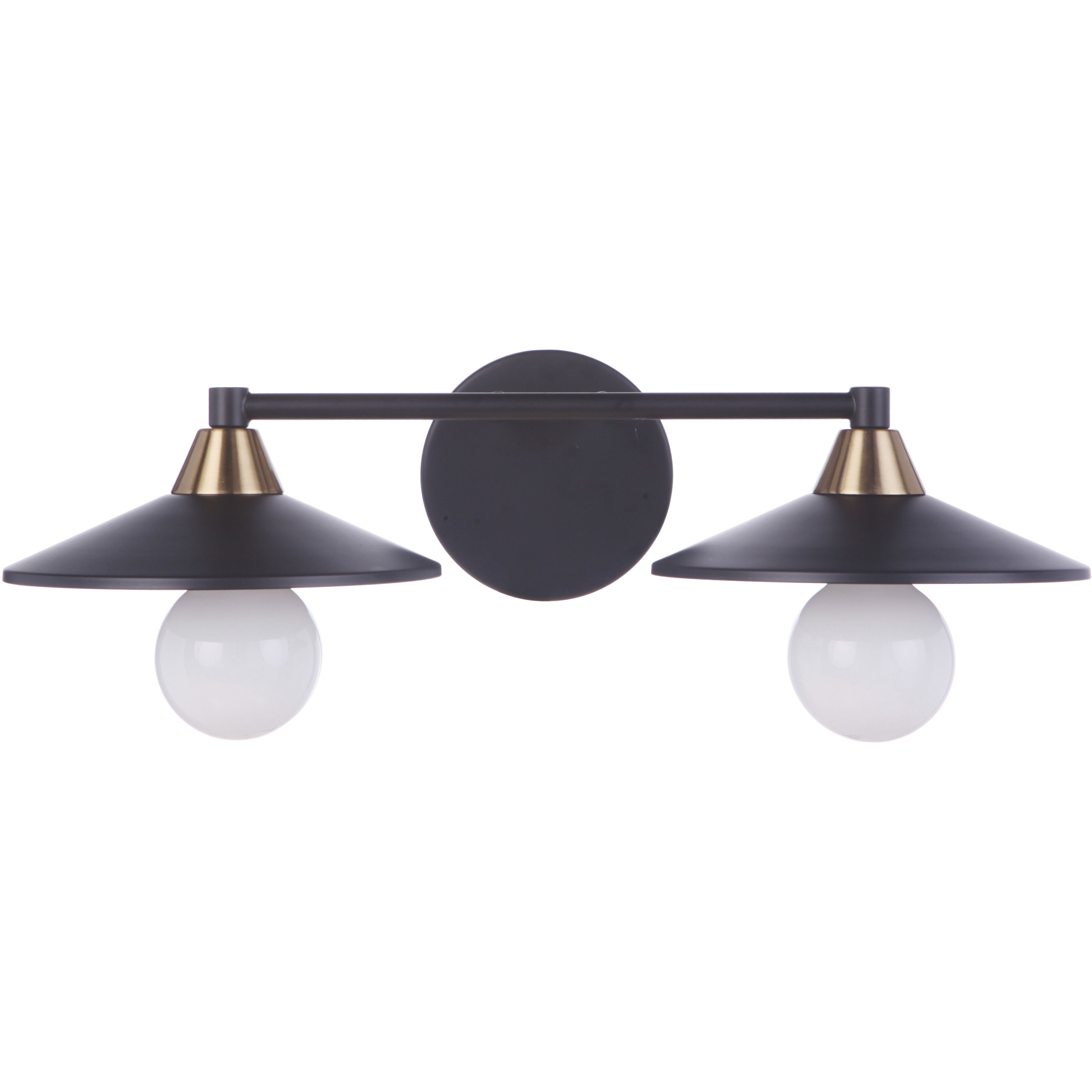 Isaac 2 Light 19.25 inch Bathroom Vanity Light