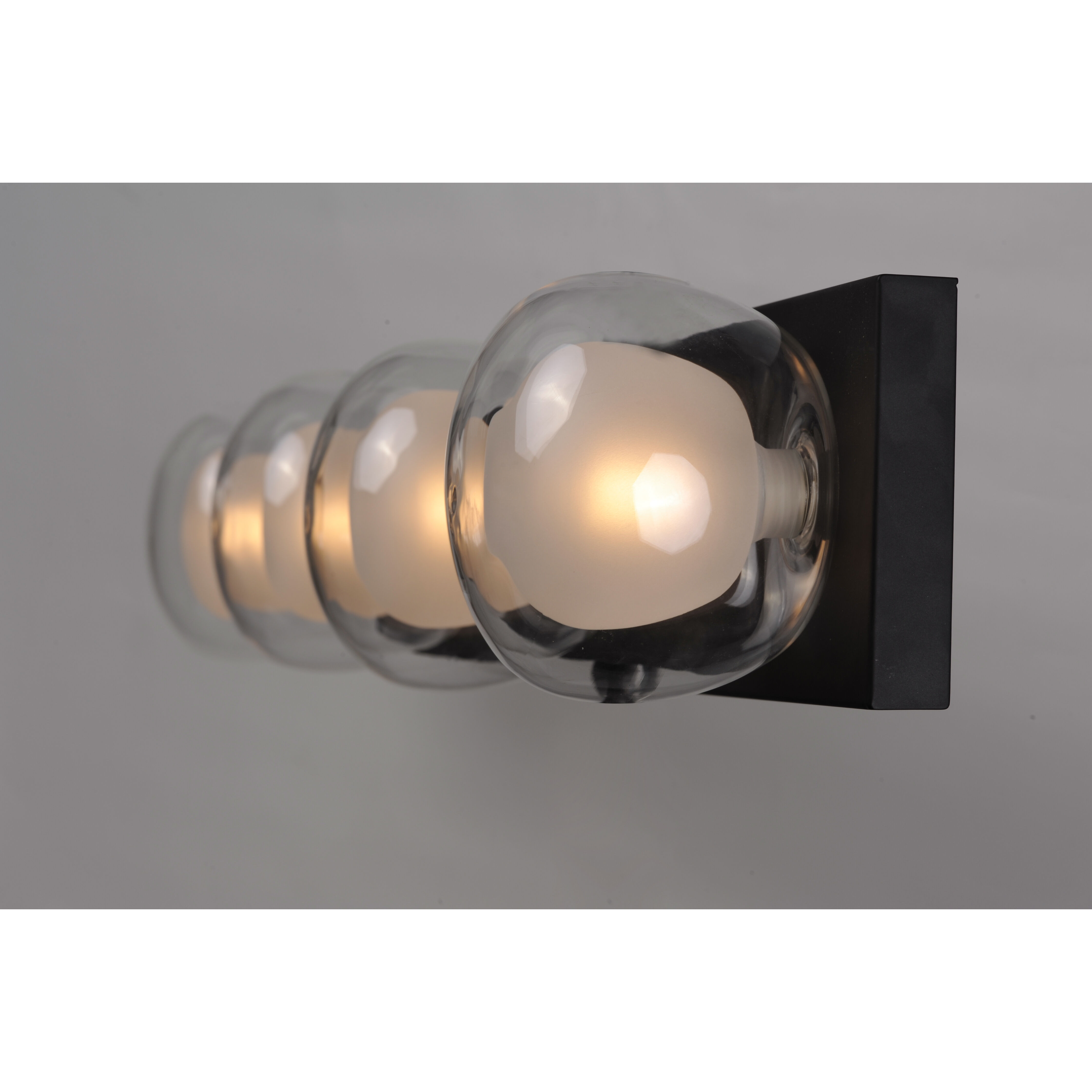 Pod LED 30.75 inch Black Bath Vanity Light Wall Light