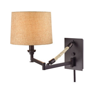 South Bay 1 Light 11 inch Oil Rubbed Bronze Sconce Wall Light