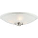 San Gabriel 3 Light Incandescent Satin Nickel Ceiling Fan Light Kit