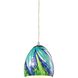 Colorwave 1 Light 6 inch Satin Nickel Mini Pendant Ceiling Light