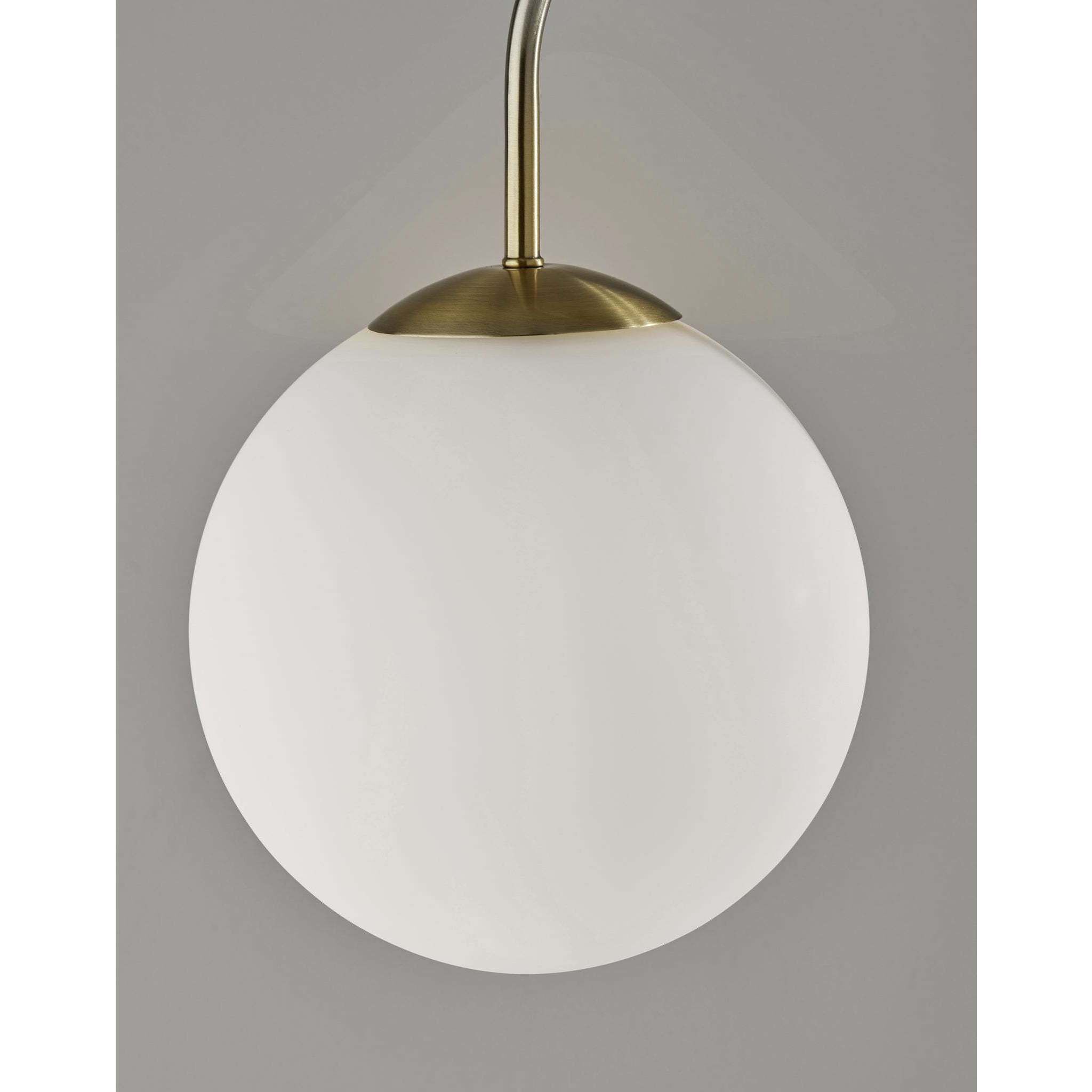 Terra 61.25 inch 40.00 watt Antique Brass Shelf Floor Lamp Portable Light