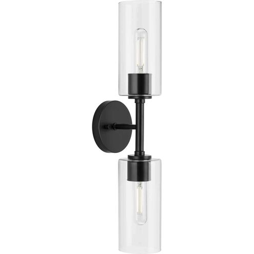 Cofield 2 Light 5.62 inch Matte Black Wall Bracket Wall Light