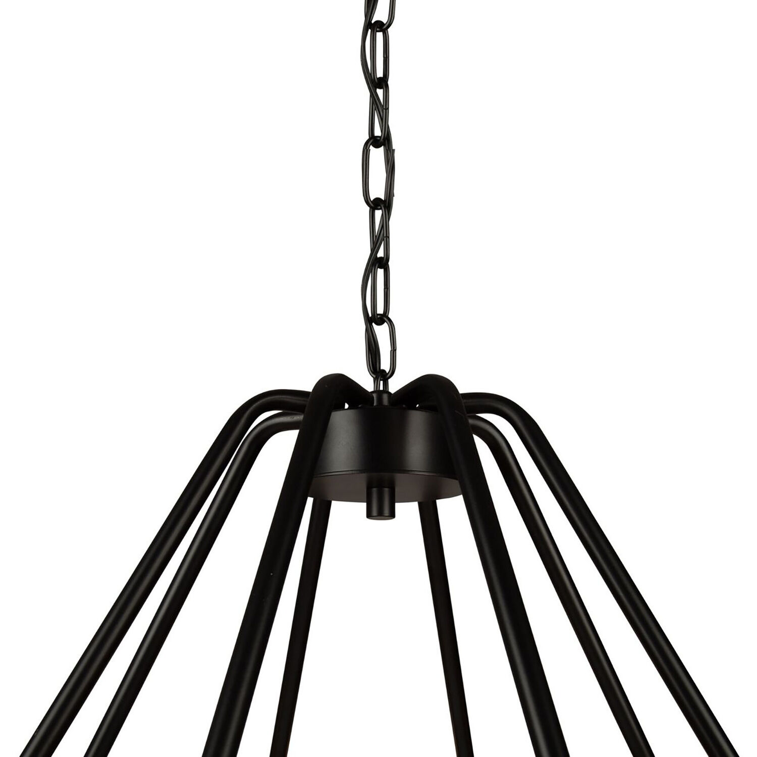 Perris LED 32 inch Black Chandelier Ceiling Light