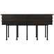Oliver 60 X 16 inch Ebony Walnut Console