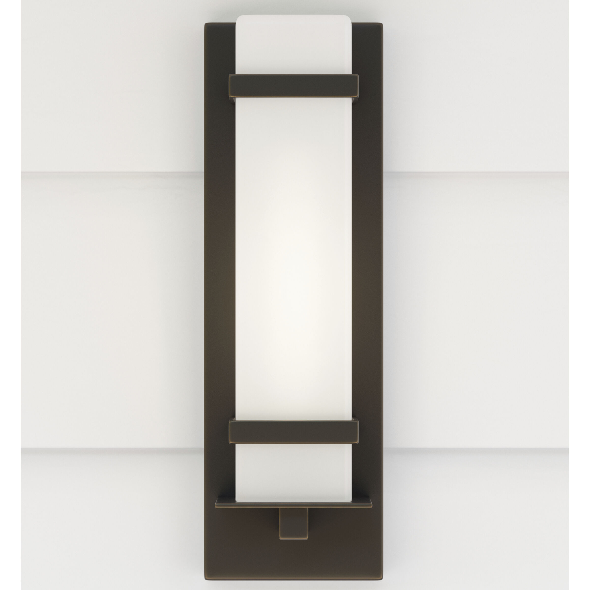 Alban 1 Light 14 inch Antique Bronze Outdoor Wall Lantern, Small