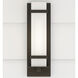 Alban 1 Light 14 inch Antique Bronze Outdoor Wall Lantern, Small