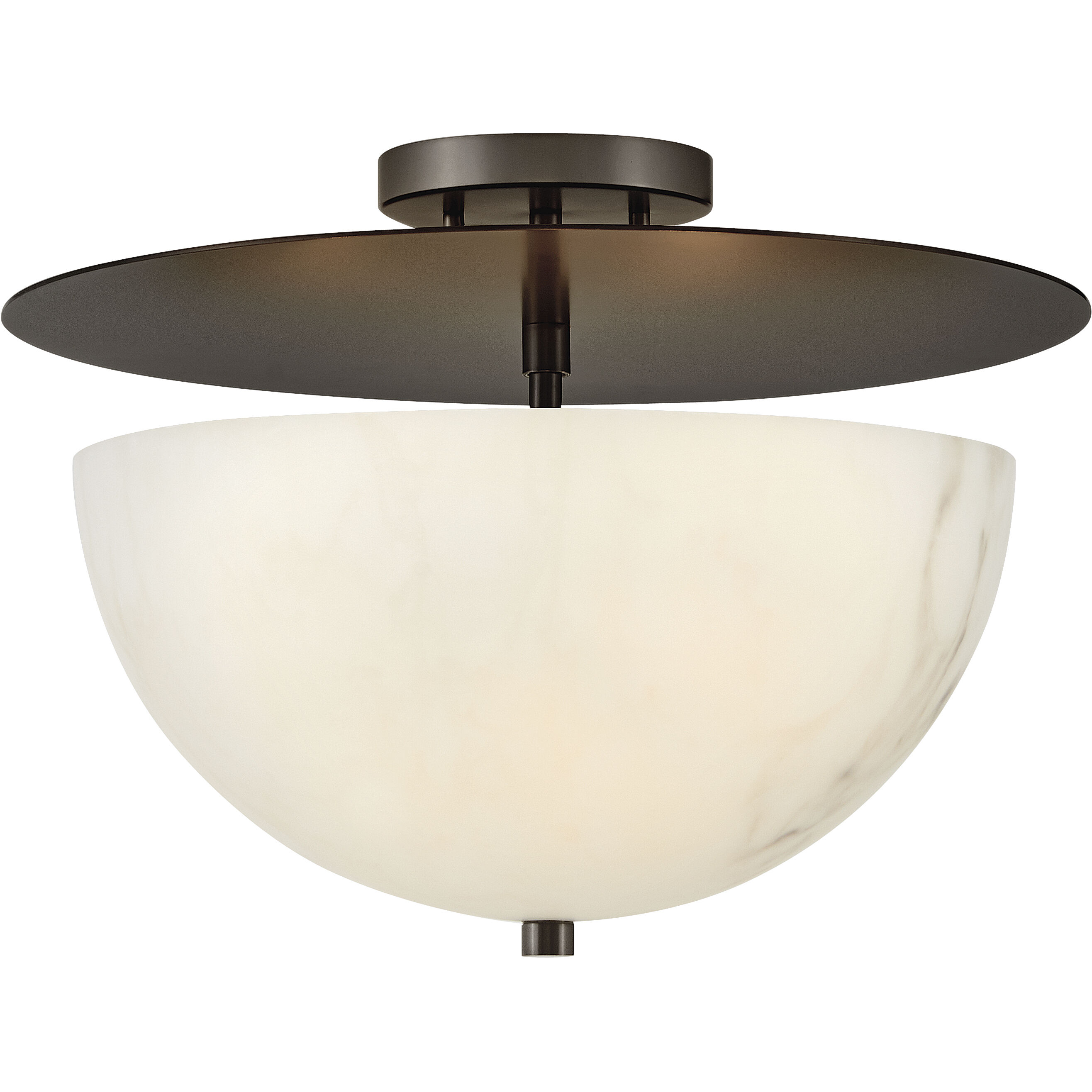 Inez LED 16.25 inch Black Oxide Foyer Light Ceiling Light, Semi-Flush Mount