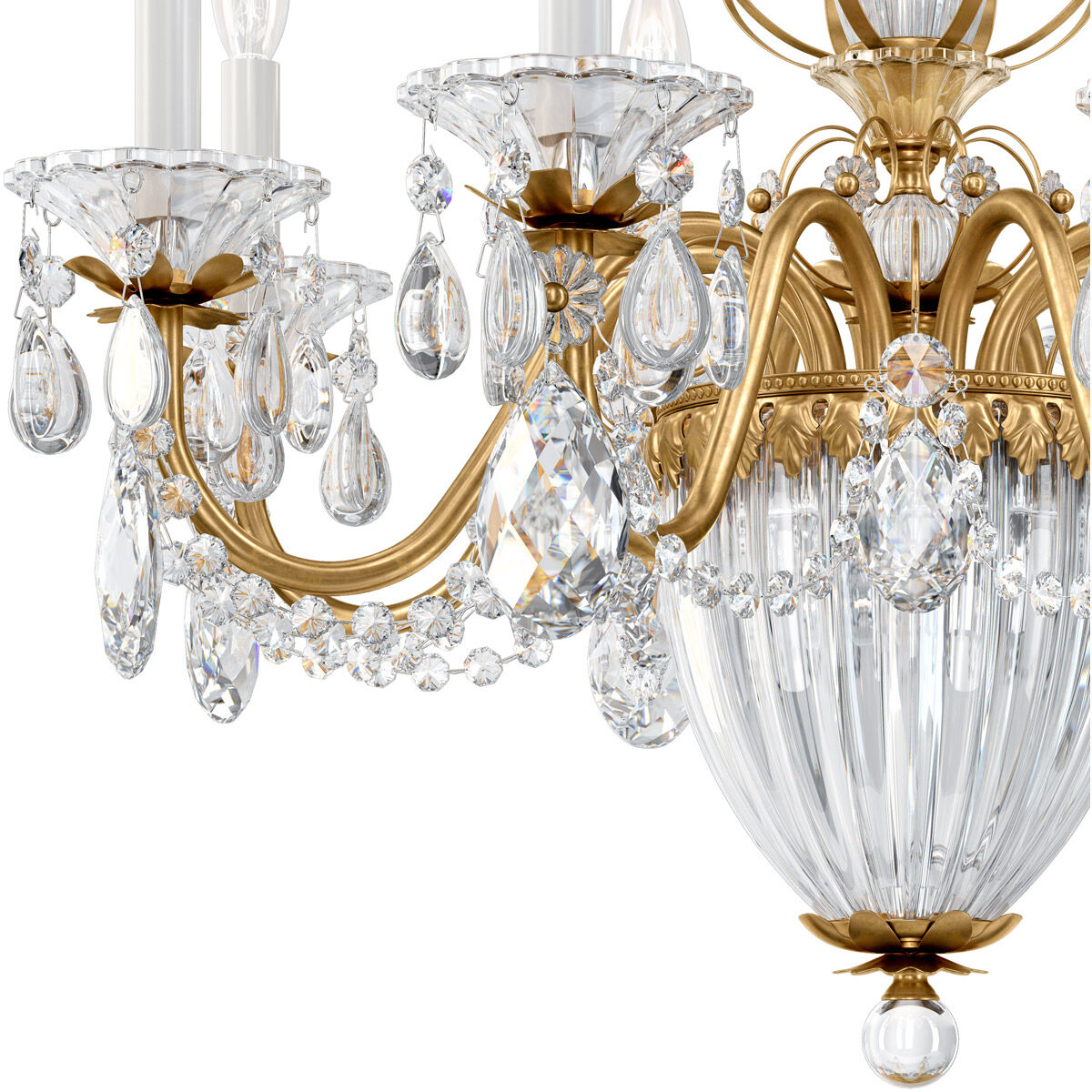 Bagatelle 11 Light 26.5 inch Heirloom Gold Chandelier Ceiling Light