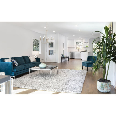 Brielle 6 Light 26 inch Weathered Dove Pendant Ceiling Light