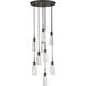 Cosette 9 Light 19.75 inch Black Oxide Pendant Ceiling Light