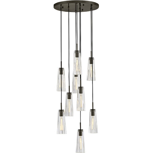 Cosette 9 Light 19.75 inch Black Oxide Pendant Ceiling Light