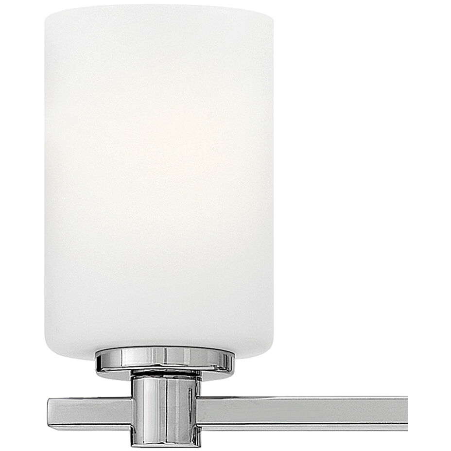Karlie 4 Light 32 inch Chrome Vanity Light Wall Light