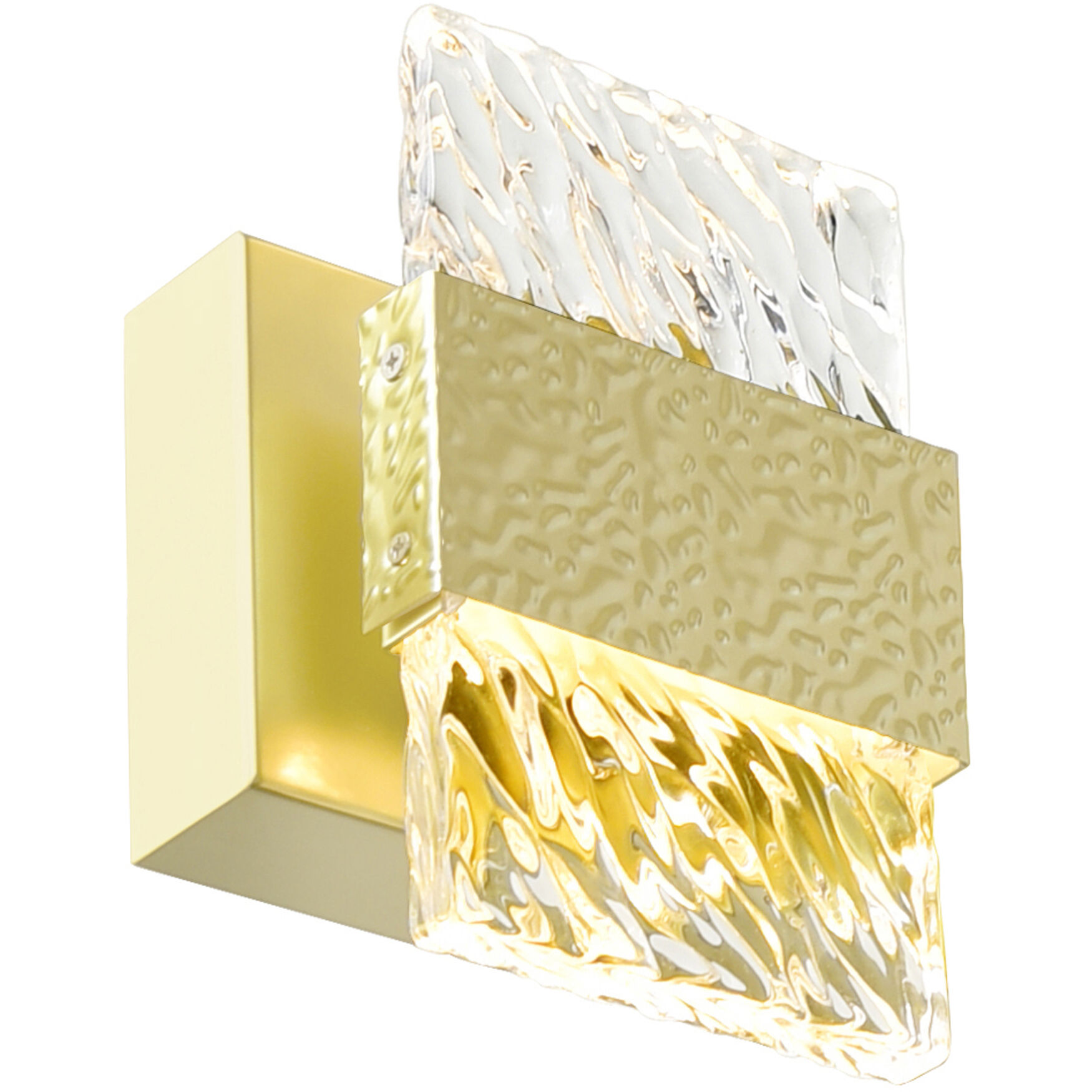Carolina LED 5 inch Gold Leaf Wall Light