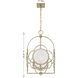 Damen 4 Light 17 inch Noble Brass Pendant Ceiling Light