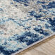 Chester 108 X 79 inch Dark Blue Rug in 7 x 9, Rectangle