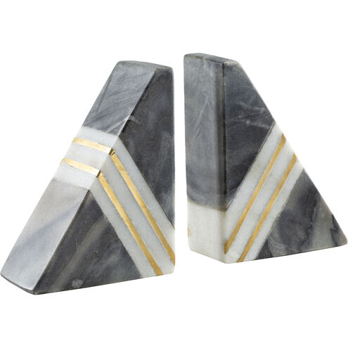 Slate Charcoal Book End