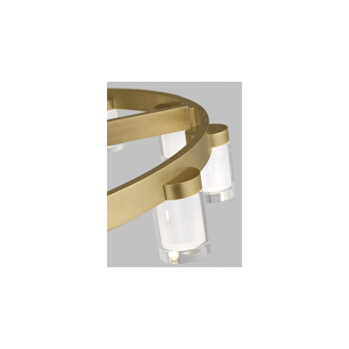 Kelly Wearstler Esfera LED 32 inch Nightshade Black Chandelier Ceiling Light, Integrated LED