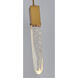 Canada 1 Light 5 inch Gold Single Pendant Lighting Ceiling Light