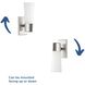 Zura 1 Light 5 inch Brushed Nickel Bath Vanity Wall Light, Design Series