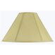 Coolie Champagne 21 inch Shade Spider, Vertical Piped Basic