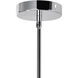 Weiss 5 Light 8 inch Chrome Down Mini Chandelier Ceiling Light