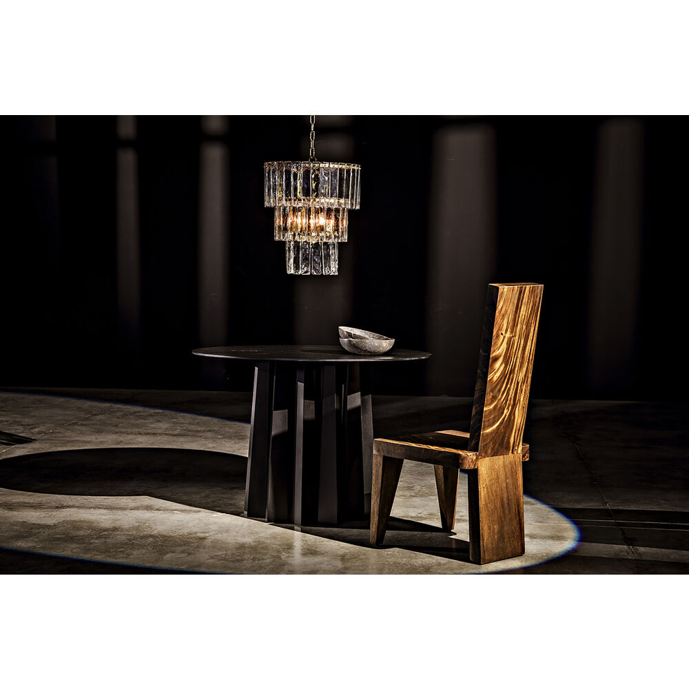 Bruna 4 Light 17.5 inch Antique Brass Chandelier Ceiling Light, Small