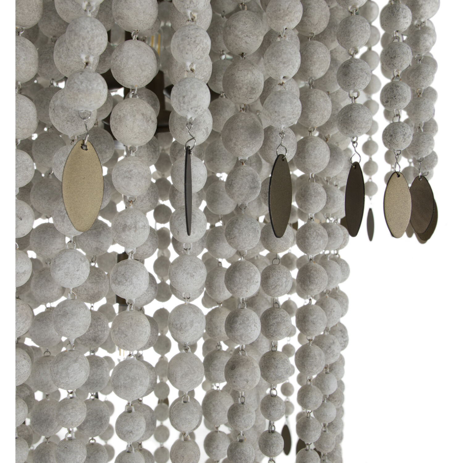 Dolores 4 Light 25.75 inch Antique Grey / Brushed Brass Chandelier Ceiling Light