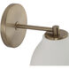 Mazia 1 Light 6.5 inch Burnished Brass Wall Sconce Wall Light