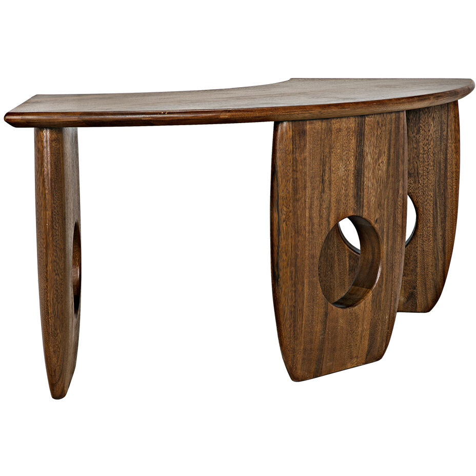 Lobster 71 X 24 inch Dark Walnut Desk