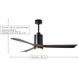 Atlas Patricia-5 60 inch Gloss White with Matte White Blades Ceiling Fan, Atlas