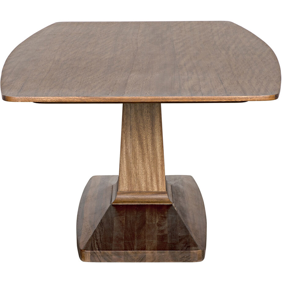 Travis 84 X 44 inch Dark Walnut Dining Table