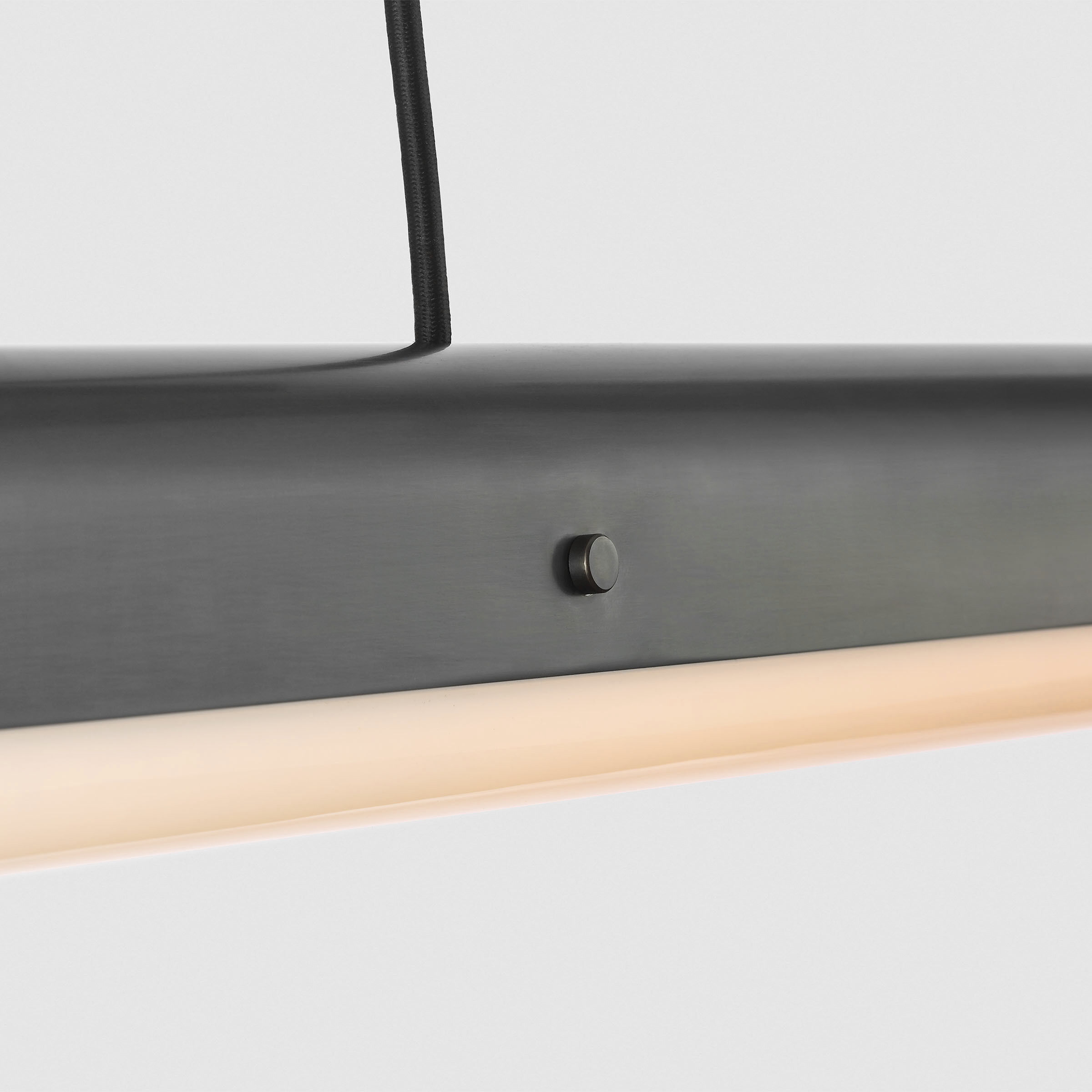 Avroko Ambrose Linear Chandelier Ceiling Light in Bronze