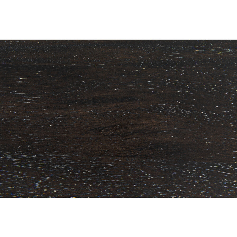 Tabu 70 X 33 inch Ebony Walnut and Antique Brass Coffee Table
