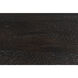 Tabu 70 X 33 inch Ebony Walnut and Antique Brass Coffee Table