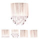 Beverly Dr. Wall Sconce Wall Light in White Silk String
