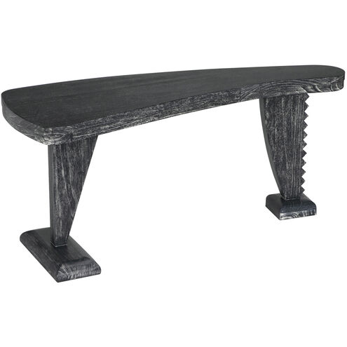 Zigmund 69.5 X 26 inch Cinder Black Desk
