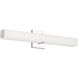 Sean Lavin Milan LED 24.49 inch Satin Nickel Bath Light Wall Light in LED 90 CRI 3000K 277V, Integrated LED