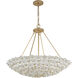 Coastlyn 6 Light 28 inch Legacy Brass Pendant Ceiling Light