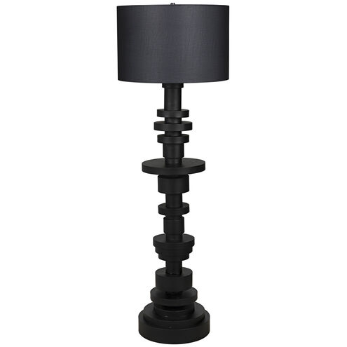 Wilton 62 inch 60.00 watt Matte Black Floor Lamp Portable Light