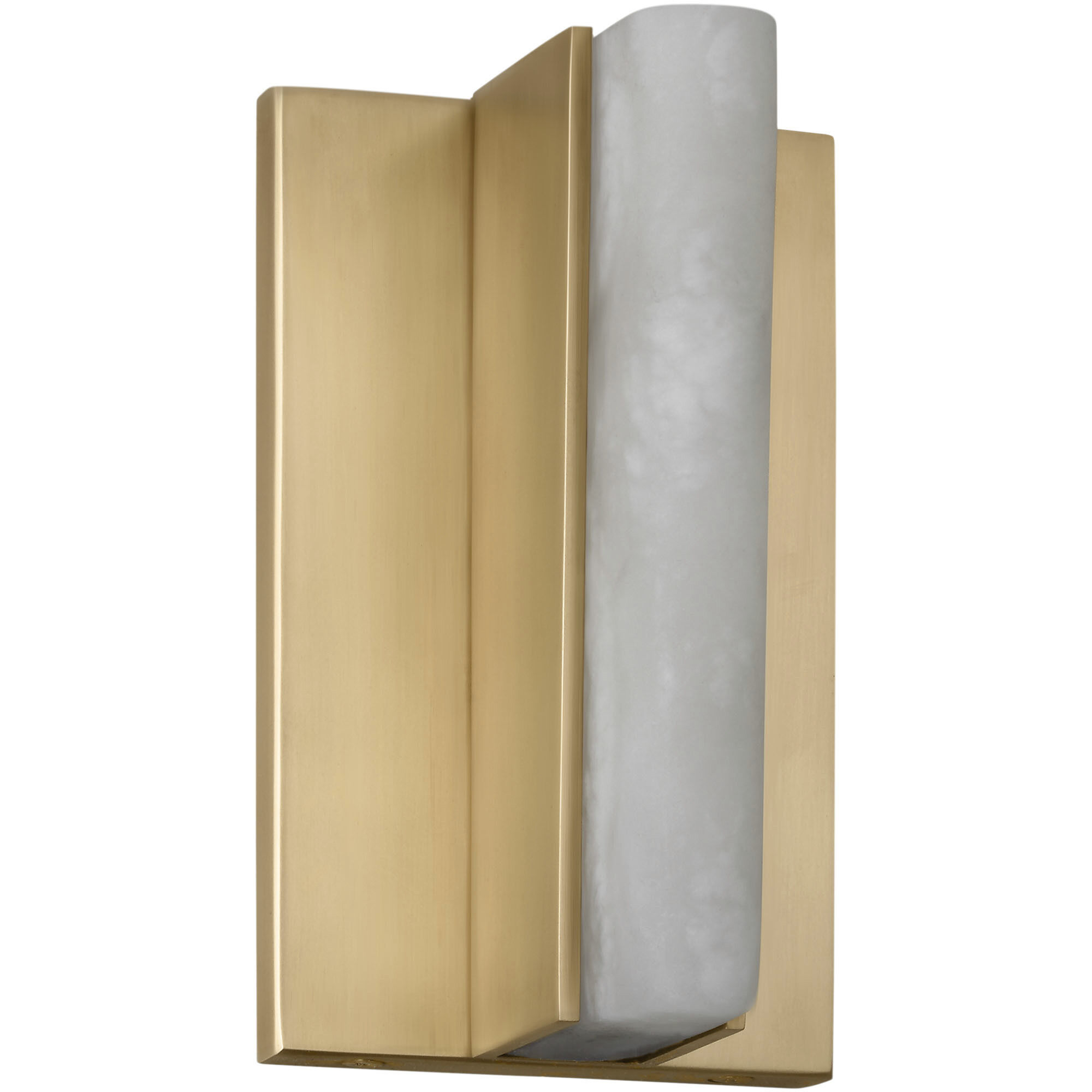 Kelly by Kelly Wearstler Linea Sconce Wall Light in Hand Rubbed Antique Brass