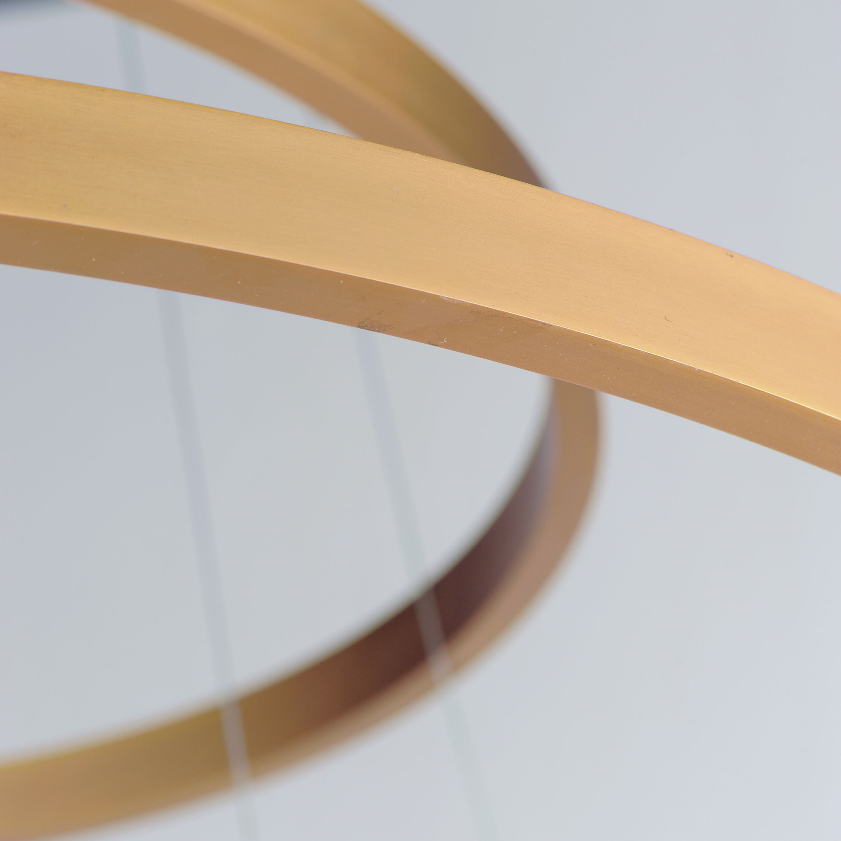 Groove LED 39.5 inch Gold Single Pendant Ceiling Light