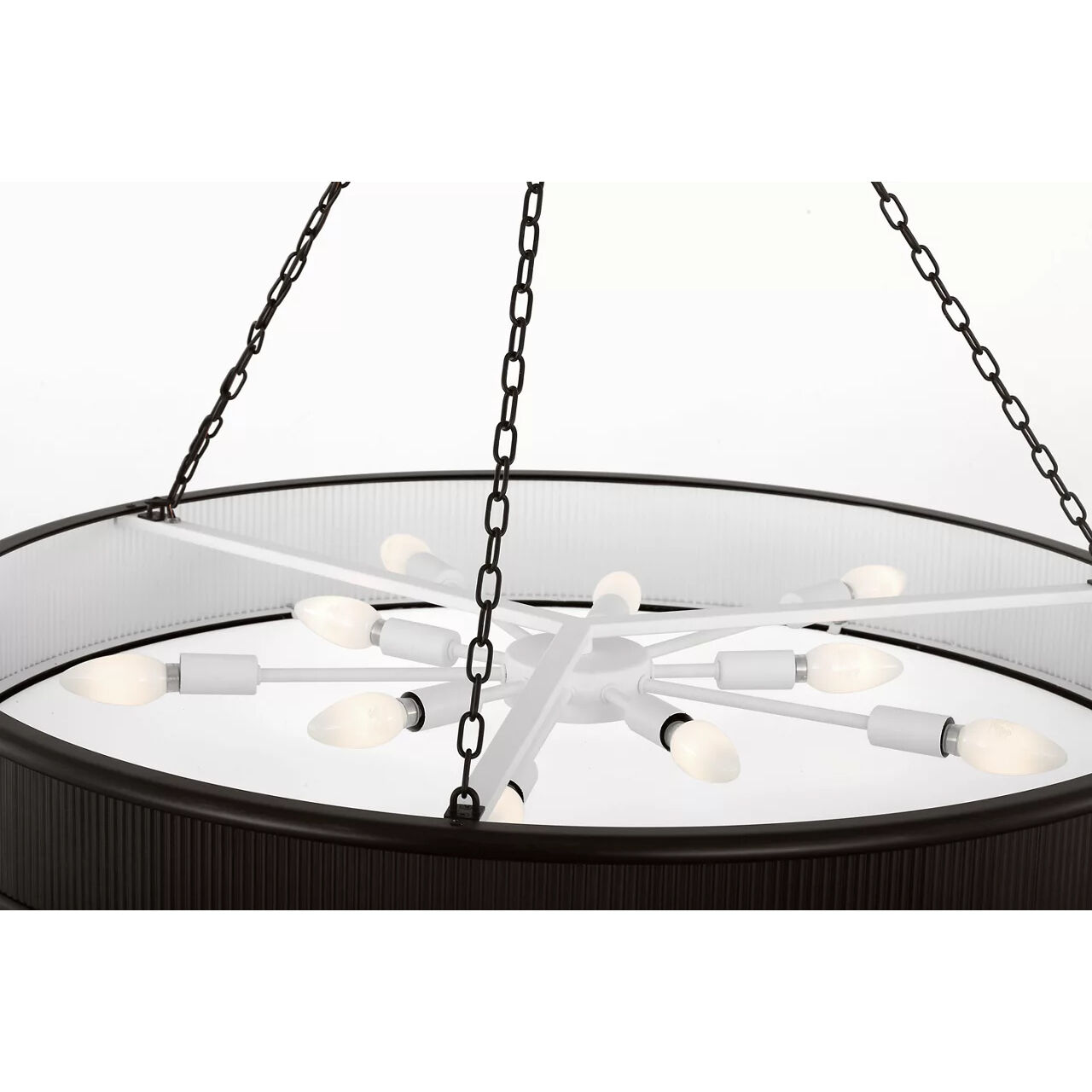 Paloma Contreras Ritz 10 Light 36 inch Aged Iron Chandelier Ceiling Light