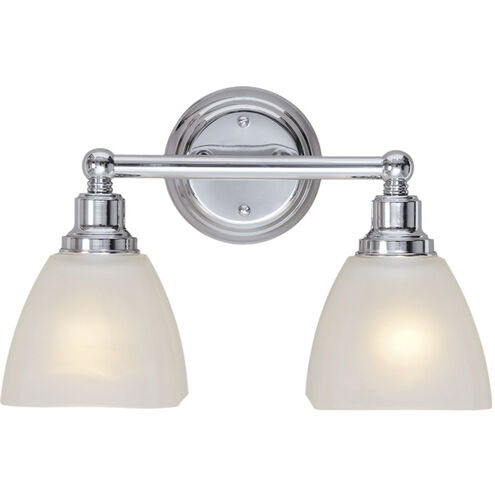 Bradley 2 Light 14.50 inch Bathroom Vanity Light